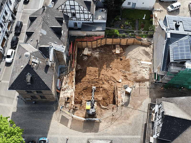 Abbrucharbeiten von der Werner Mohrs GmbH